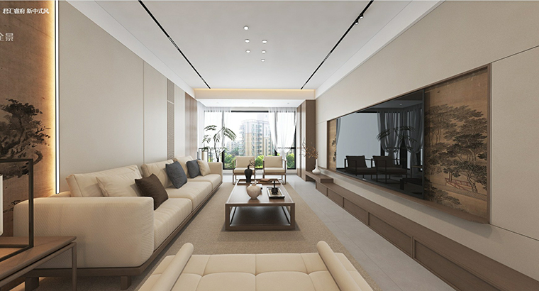 君汇睿府125㎡ 新中式风格