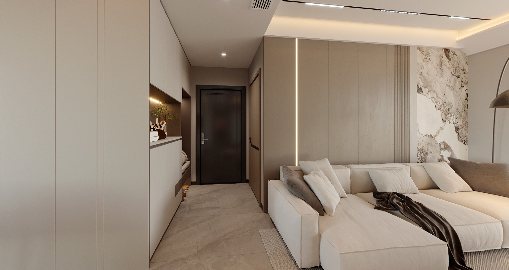 静兰湾115㎡ 现代风格